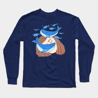 Whale Dreams Long Sleeve T-Shirt